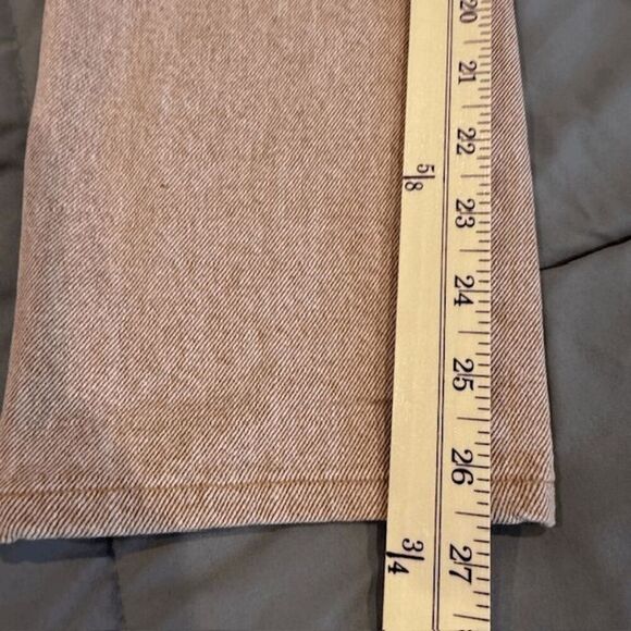 FRAME Le Sylvie Slender Straight Jeans in Sand Wash Rusty Tan Size 26 - Picture 12 of 13